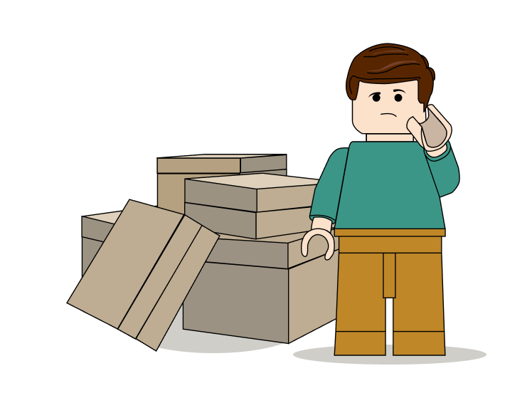 Failed delivery illustration